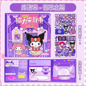 Buku Magnet DIY AJW Quite Busy Book | Mainan Edukasi Anak Sticker Magnetik Hadiah Unik Edukatif