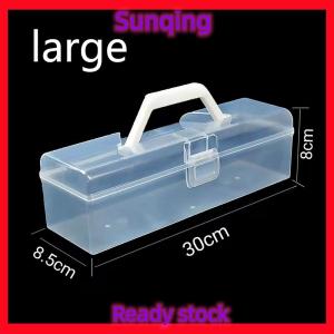 SQ Stationery [Flash Sale] Bàn chải lưu trữ hộp thư pháp hộp công cụ đồ dùng nghệ thuật cầm tay hộp lưu trữ