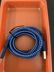 Cáp Sạc USB Itel Micro USB 0.9m Dày Dặn Dài 0.9m Universal Plug - Đen/Xanh Đậm