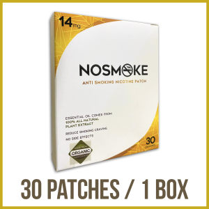100% Quit Smoking Patch NoSmoke Anti Smoking Patch 14mg 2x Double Effect & Strength Base on Clinical Study by Zamurra