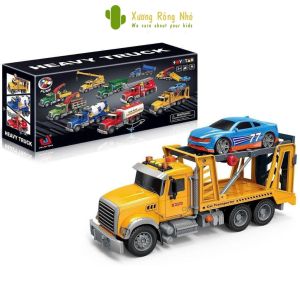 Xe ô tô cứu hộ cỡ lớn loại cao cấp cho bé xe ben đồ chơi cho bé Xương Rồng Nhỏ