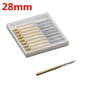 10Pcs Endodontic FG 1.6mm Carbide Burs Kit For Root Canal Pulp Chamber Access Dental Clinic Tools 21/25/28mm