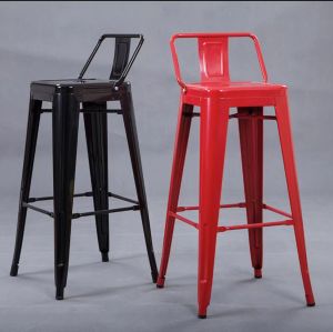 bar stool เก้าอี้บาร์ เก้าอี้บาร์เหล็ก เก้าอี้บาร์ทรงสูง เก้าอี้สตูล เก้าอี้คาเฟ่ เก้าอี้บาร์ทรงสูงพร้อมพนักพิง รองรับน้ำหนักได้ดี