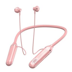 Bluetooth 5.3 Neckband Earphones Gaming LED Display HIFI Headset Sports TWS Earbuds With Mic Pigfly