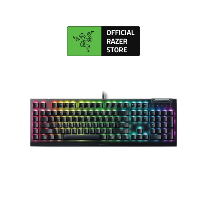 Razer BlackWidow V4 X Mechanical Gaming Keyboard | 6 Macro Keys | Chroma RGB - Doubleshot ABS Keycaps