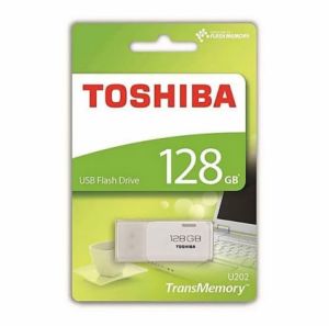 Flashdisk Toshiba 128GB/64GB/32GB/16GB/8GB USB 2.0 Hayabusa Flash Drive penyimpanan Data Flash Disk
