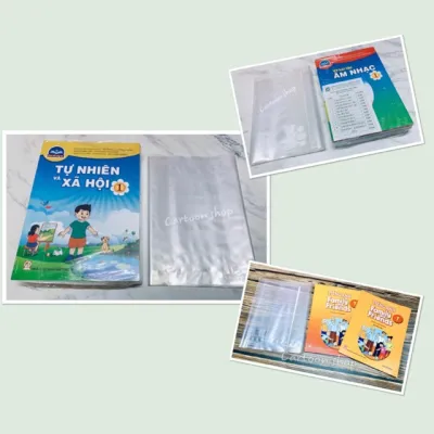 Trọn bộ 22 bìa bao kiếng sách giáo khoa lớp 1 chân trời sáng tạo (không bán sách)