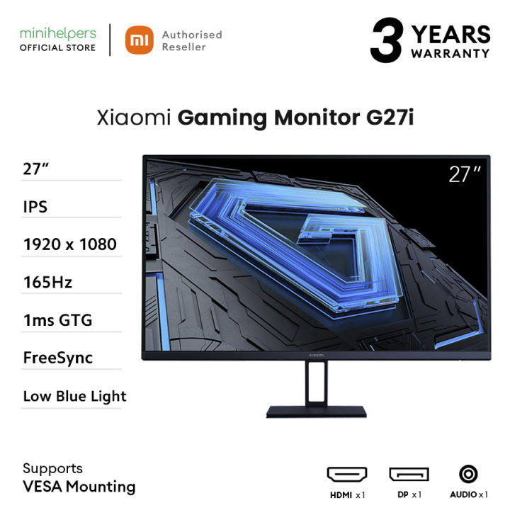 Xiaomi Monitor G27i Gaming Monitor IPS LCD 27 inch 165Hz 1ms GTG