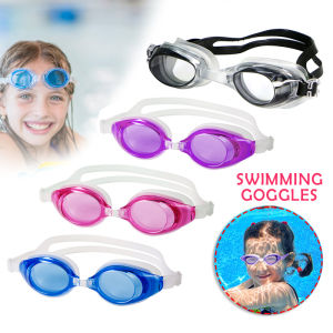 Swimming Goggles for Kids Adult Adjustable Rubber Strap Waterproof HD Anti-fog Lens UV Protection Diving Goggles