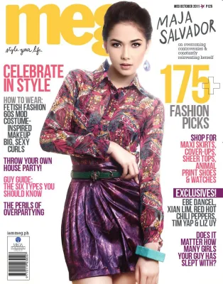 Meg Magazine October 2011 MAJA SALVADOR