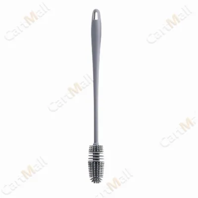 Long Handle Multifunctional Cleaning Bottle Brush 360 degrees Silicone Milk Bottle Deep Clean Brushes