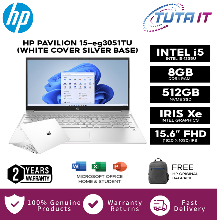 Hp Pavilion 15 Eg3051tu 15 Eg3052tu 15 Eg3053tu 15 Eg3054tu Notebook 156 Ipsi5 1335u 5332