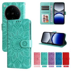 สำหรับออปโป้ไฟนด์ X8 X8 Pro/ Find X6 X6 Pro/ Find X5 X5 Pro เคสโทรศัพท์ดอกไม้ซันนี่กระเป๋าสตางค์หนังแม่เหล็กช่องเสียบบัตรเคสเคสแบบพับปิดได้