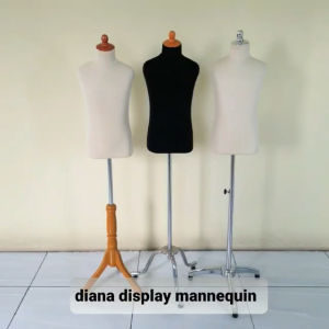 MANEKIN DM ANAK LAPIS BUSA 1 SET DENGAN KAKI KAYU / KAKI BESI