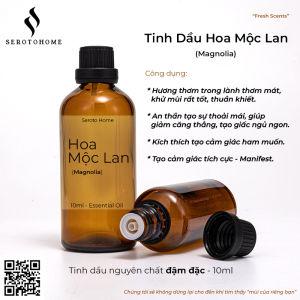 Tinh Dầu Hoa Mộc Lan Magnolia Essential Oil Xông Thơm Phòng Xe Hơi Nến Thơm