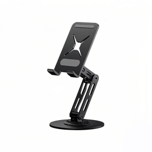 Multi Angle Adjustable Cellphone Stand Foldable Phone Support for Phone Desk Phone Holder Cradles 360 Degree Rotating