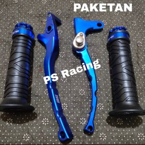 PROMO Paket Handle Rem Kanan Kiri Variasi Aerox 155 LEXI FULL CNC + GRIP RING VARIASI