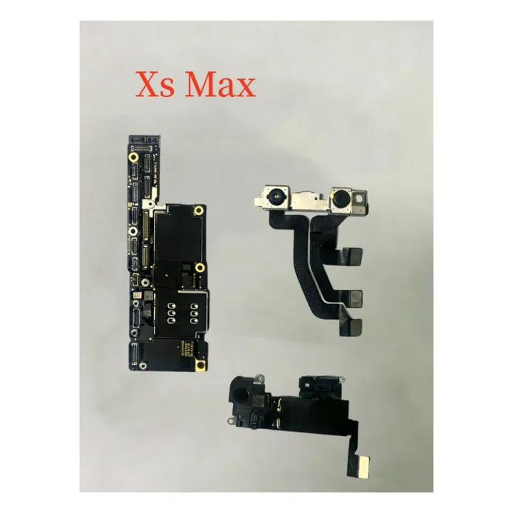 【Doodle Wren】 100% Fully Unlocked For iPhone X XR with Face ID Mainboard Logic Board, iCloud Unlocked For iPhone XS Max Motherboard Support Update