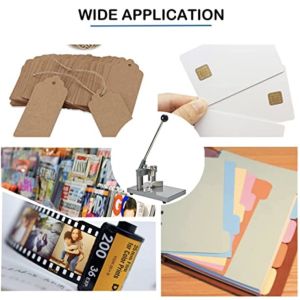 spot goodsTM Corner Rounder Cutter Machine Paper Corner Punch R6mm R10mm 1.2”/ 30mm Thickness Heavy Duty Co