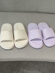 New EVA Non-Slip Slippers With Soft Soles Comfortable Indoor Wear Lightweight And Durable Bathroom Shoes Suitable For Daily Home Use For Both Men And Women