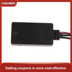 【CANAMEK 】 5-12V Car Wireless Bluetooth Receiver Module Bluetooth 5.0 Music Stereo Audio Cable Adapter 2RCA Connector Music AUX Adapter
