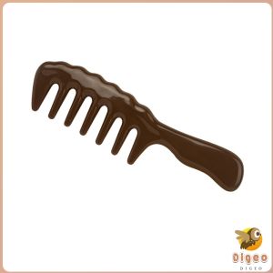 Digeo Thick Wide-tooth Massaging Comb for Curly Hair Home Use Hair Care Comb