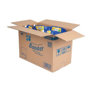 Thùng 4 túi Nước giặt bosster hương hoa thiên nhiên 15kg - HÀNG CHÍNH HÃNG