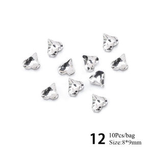 UR SUGAR Aurora Irregular Crystal Rhinestones Nail Charm Mixed-Size Resin Flatback Jewelry Gems Stone Parts Nail Art Decorations