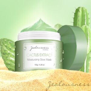 🇹🇼 Jealousness 婕洛妮絲 Cactus Extract Moisturizing Brightening Glow Facial Mask 150g / 30g 仙人掌保濕亮白面膜