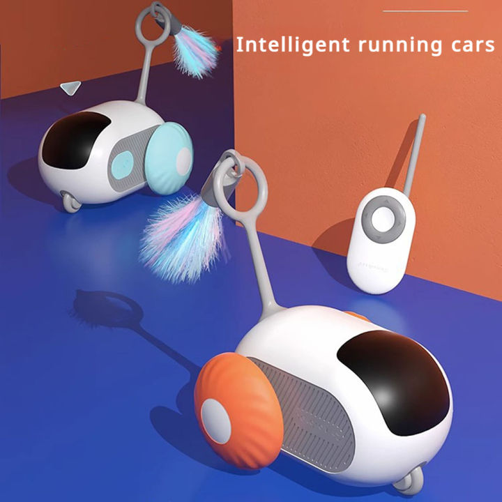 Cat toys intelligent running cars remote controls electric automobile