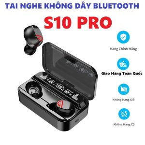 Tai nghe bloutooth F9 Pro  M10  S20  S10 Pro  Âm thanh chất lượng tốt  Hỗ trợ nghe nhạc đàm thoại  gọi video