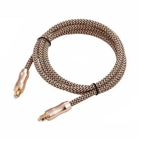 Cáp quang âm thanh 24k Toslink Optical dài 5m Vàng