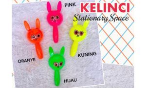Mainan Bola Lampu Gagang Hello Kitty Rabbit/Panda/Rusa Bersuara Terlaris