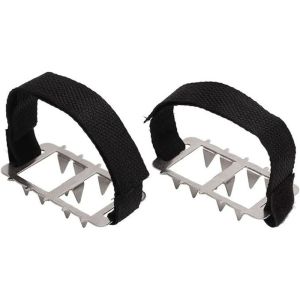 CHAOSON Tpe 26 Tooth Ice Snow Crampons 26 Studs 10 Studs 26 Anti-Skid Ice Gripper Over Shoes Covers Snow Spikes Grips Cleats Shoe Spikes Outdoor