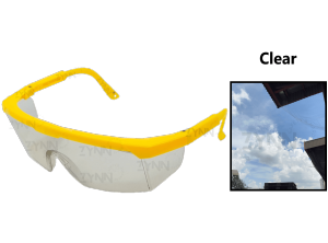 [SG STOCK] SPECTACLE Yellow+ Black/ Smoke/ Clear Adjustable Length Sun Working Safety Glasses Eye Protection
