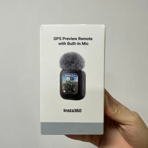 【🇸🇬 STOCK】Original Insta360 X4 Air/X5 GPS Preview Remote With Built-in Mic 160m LCD Touchscreen Watch Control For Insta 360 Ace Pro 2 Accessories