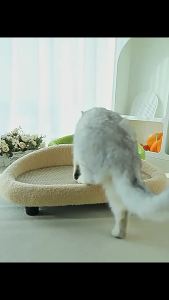 Cat scratching board cat sofa cat nest all-in-one sisal material that doesnt shed durable and scratch-resistant cat claw sharpening tool extra-large cat scratching board nest