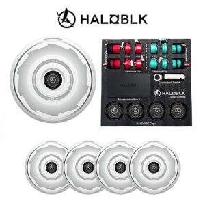 HALOBLK HALODISC 2 Gear 19" | Set of 4 Wheel Covers for Tesla Model 3 and Model Y/YL