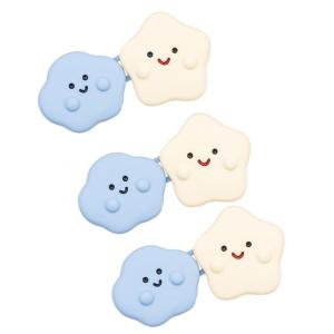 3PCS Cloud Theme Waist Adjuster Clip NonSewing Waist Tighteners For Loose Jeans Pants Women Waist Decoration