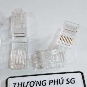 Đầu RJ45 CAT 6 8P8C (Hiệu UNITEK / Chuẩn mạng CAT 6 1000 Mbps Gigabit Ethernet)