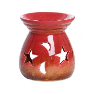 Handcraft Ceramic Star And Moon Incenses Burners Essential Oil Burners For Aromatherapies Meditations Home Decors