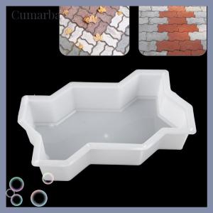 [Cumarba] DIY Path Maker Concrete Molds Garden Pavement Mold Road Path Paving Brick Mould