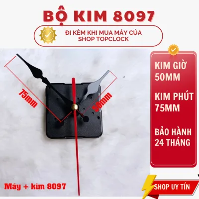 Máy Đồng Hồ Treo Tường Taiwan M3288 Quartz – Kim Giật – Trục 5.5mm – Chính Hãng Bảo Hành 12 Tháng