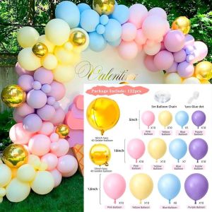 115/128pcs Balloon Garland Arch Kit Wedding Birthday Balloons Decoration Party Balloons Ballon Chain