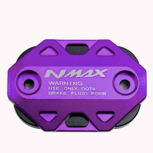 For YAMAHA NMAX V1 V2 V3 NMAX155 Motorcycle CNC Brake Fuel Oil Cap Master Cover Front Fluid Reservoir Cover Accessories