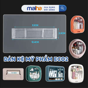 Miếng Dán Kệ Mỹ Phẩm Thay Thế Tủ Để Đồ Trang Điểm Treo Tường Nhà Tắm Dự Phòng Siêu Dính Maiha