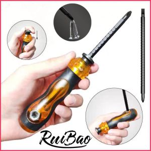 Ruibao Obeng Magnet Bolak Balik 8 Inch Besar / Alat Obeng 3 Way