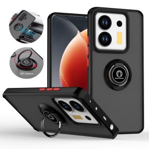 For Poco M7 Pro 5G Case Camera Lens Protective Armor Shockproof Holder Ring Case For Xiaomi Mi Poco M7Pro Matte Cover