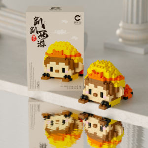 Bricks Mini Toys Mainan Balok Susun Karakter Kartun Mainan Anak Edukasi DIY 3D Puzzle Blok bangunan Gift Nano Building Block Kecil Micro Brick
