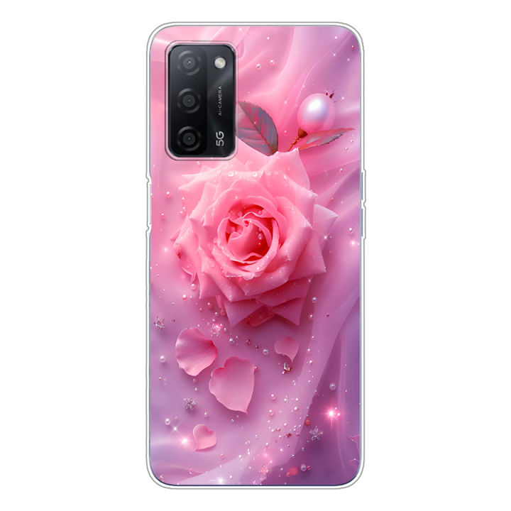 เคสสำหรับ Oppo A55 4G A53S 5G A55S A56 5G กรอบเคสโทรศัพ์ Tpu ซิลิโคน ...